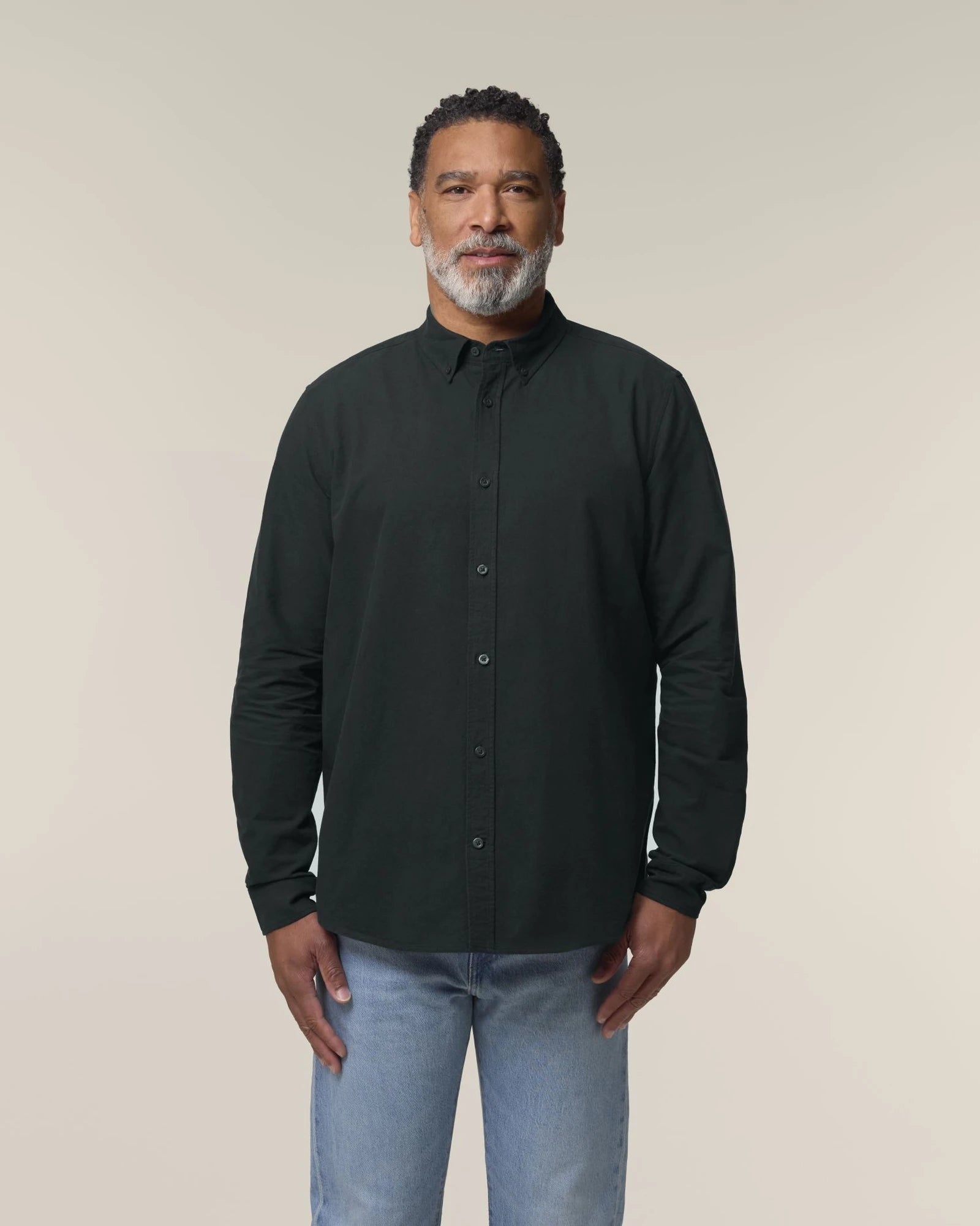 Chemise homme coton bio Stanley/Stella Oxford à personnaliser - 1